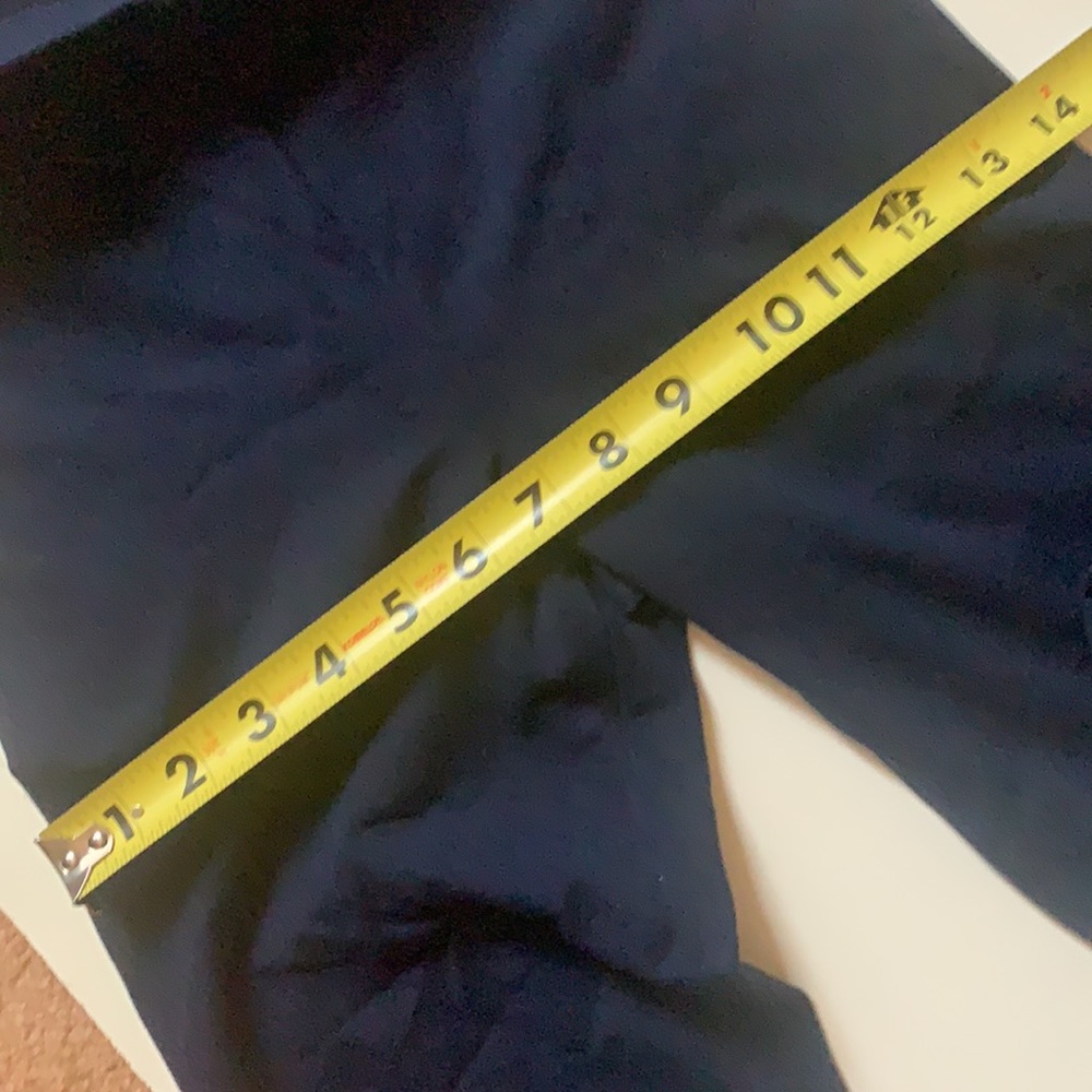 ST. JOHN BY MARIE GRAY NAVY BLUE leggings pants Sz S - Picture 7 of 8